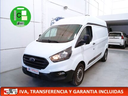 FORD TRANSIT CUSTOM 2.0 TDCI 96KW 340 AMBIENTE DCIV SWB (130cv) (3930 LLB)
